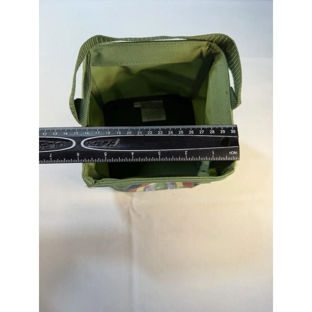 Thirty One Little Carry All‎ Caddy Positive Vibes Spring Rainbow Green GIFT